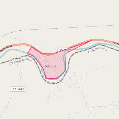 Map of Coldiron