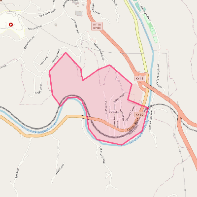 Map of Combs