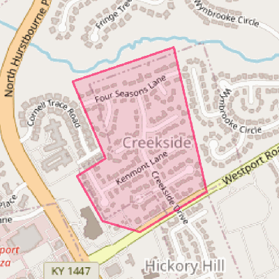 Map of Creekside