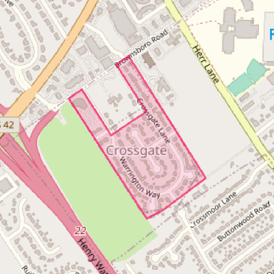 Map of Crossgate