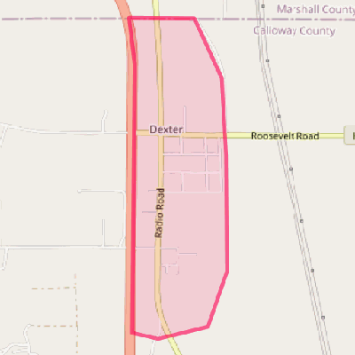 Map of Dexter