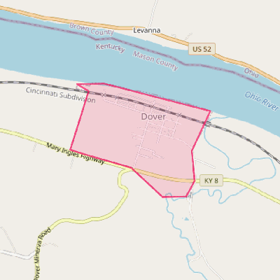 Map of Dover