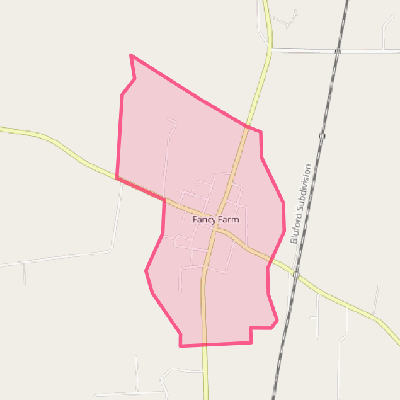 Map of Fancy Farm