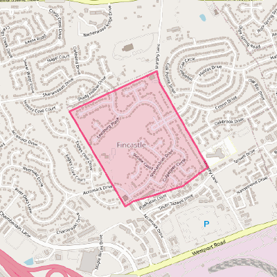 Map of Fincastle