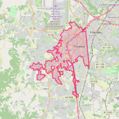 Map of Florence