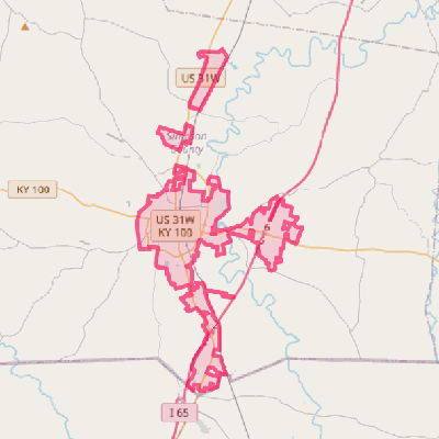 Map of Franklin