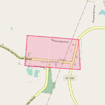 Map of Germantown