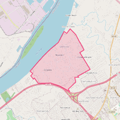 Map of Glenview