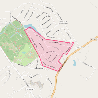 Map of Goshen