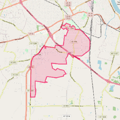 Map of Hendron