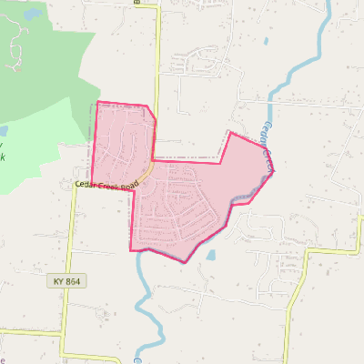 Map of Heritage Creek