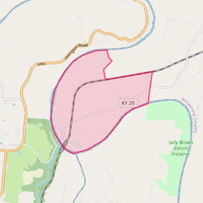 Map of High Bridge