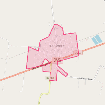 Map of La Center