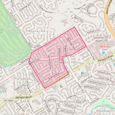 Map of Langdon Place