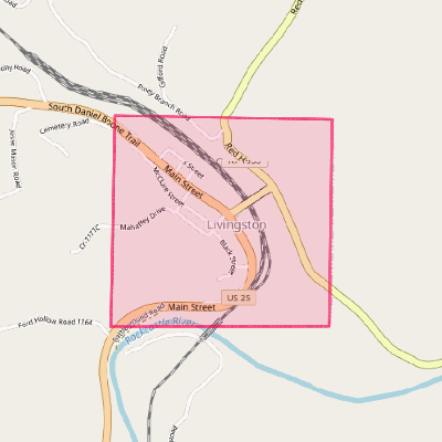 Map of Livingston