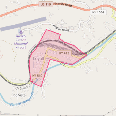 Map of Loyall