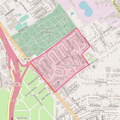 Map of Lynnview