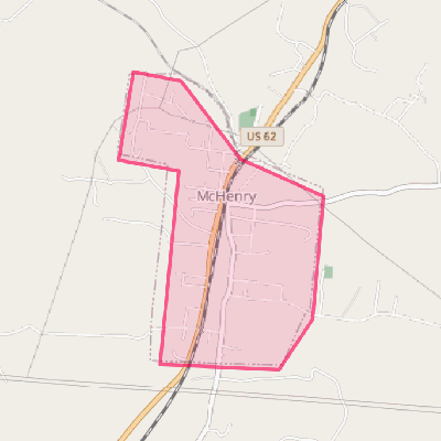 Map of McHenry