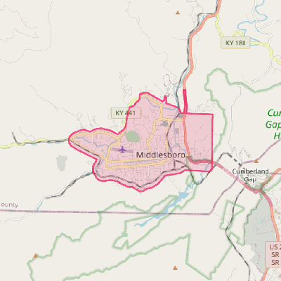 Map of Middlesborough