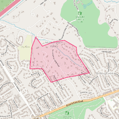 Map of Mockingbird Valley