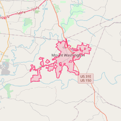 Map of Mount Washington