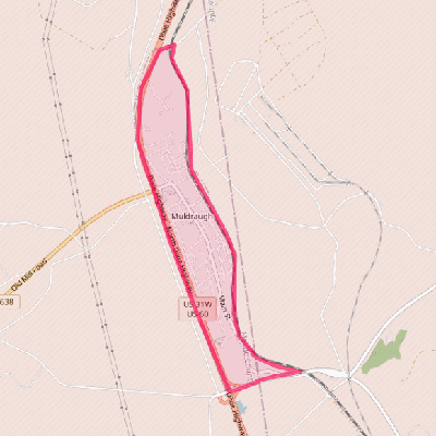 Map of Muldraugh