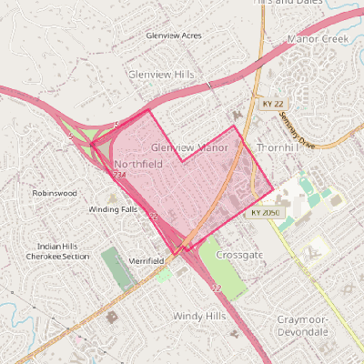 Map of Northfield