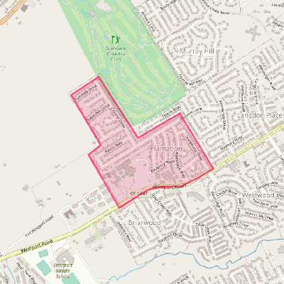 Map of Plantation