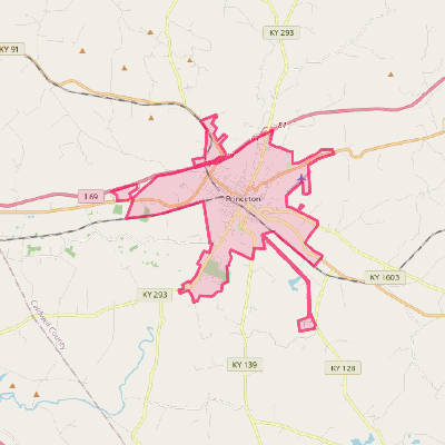 Map of Princeton