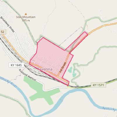 Map of Ravenna