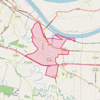 Map of Reidland