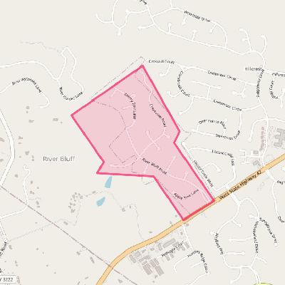 Map of River Bluff