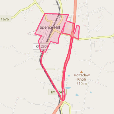 Map of Science Hill