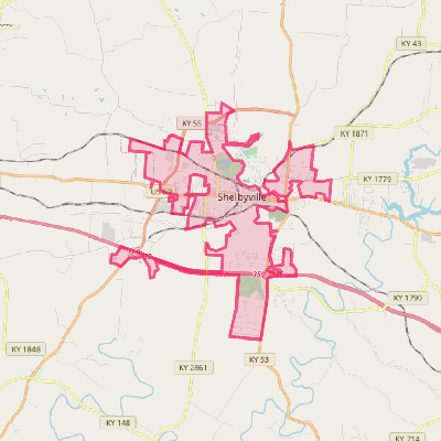 Map of Shelbyville