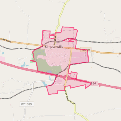 Map of Simpsonville