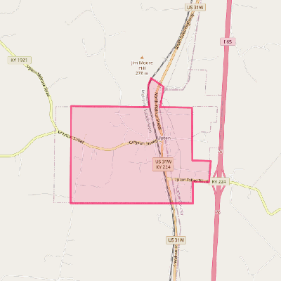 Map of Upton