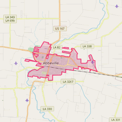 Map of Abbeville