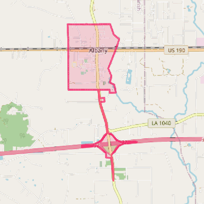 Map of Albany