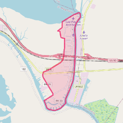 Map of Amelia