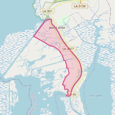 Map of Barataria