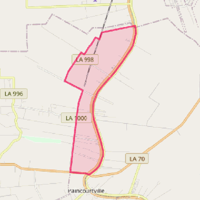 Map of Belle Rose