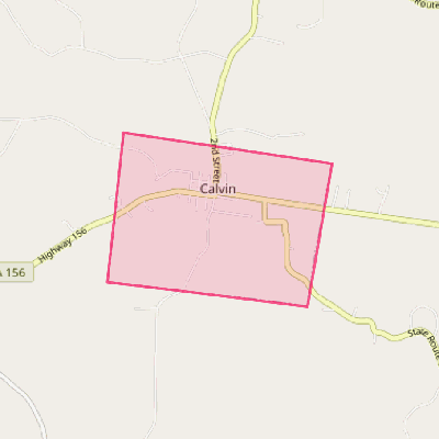 Map of Calvin