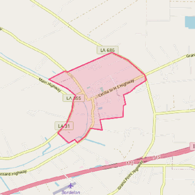 Map of Cecilia