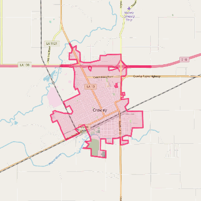 Map of Crowley