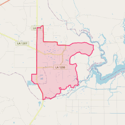 Map of Deville