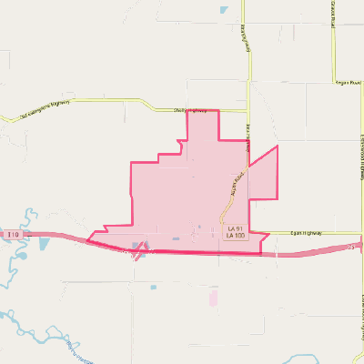 Map of Egan