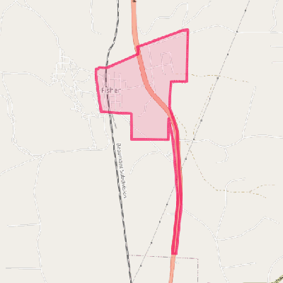 Map of Fisher