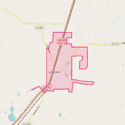 Map of Forest Hill