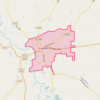 Map of Franklinton