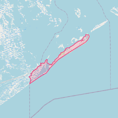 Map of Grand Isle